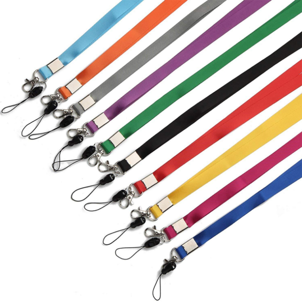 Quick Release Polyester Lanyard Neck Strap Keychain with Detachable ...